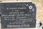 OBERHOLSTER Godliep Johannes 1870-1946 & Hester Engela Elizabeth HARMSE 1875-1965