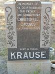 KRAUSE Christoffel Jacobus 1899-1978