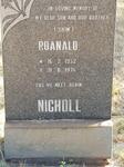NICHOLL Roanald 1952-1974