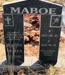 MABOE Mogotsi Hosea 1957-2010