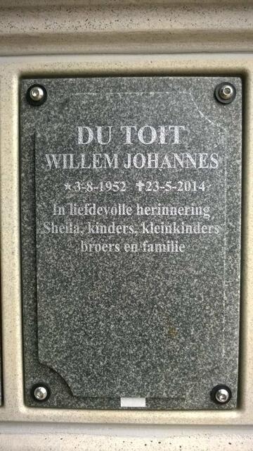 TOIT Willem Johannes, du 1952-2014