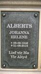 ALBERTS Johanna Helene 1949-2016