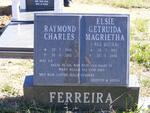 FERREIRA Raymond Charles 1944-2005 & Elsie Getruida Magrietha BOTHA 1945-2006
