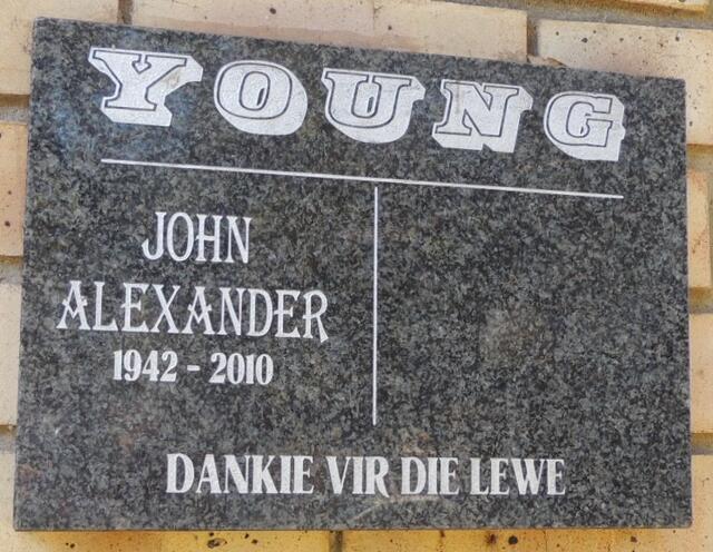 YOUNG John Alexander 1942-2010
