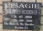 VISAGIE Johannes Hendrikus 1961-2011