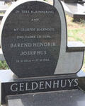 GELDENHUYS Barend Hendrik Josephus 1924-1982