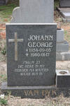 DYK Johann George, van 1934-1980