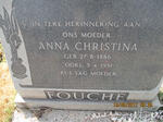 FOUCHE Anna Christina 1886-1951