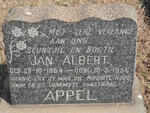 APPEL Jan Albert 1954-1956