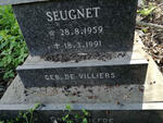 VILLIERS Seugnet, de 1959-1991