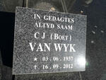 WYK C.J., van 1937-2012