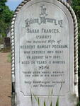 PECKHAM Sarah Frances -1907