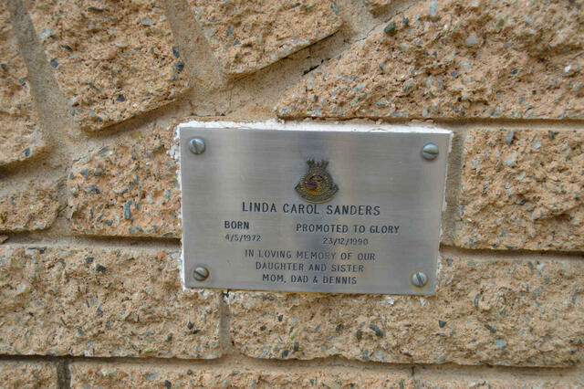 SANDERS Linda Carol 1972-1990