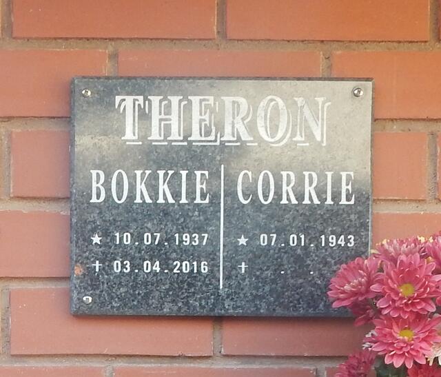 THERON Bokkie 1937-2016 & Corrie 1943-