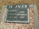 JAGER Lourens, de 1945-1995