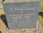 KING Mabel 1884-1966