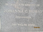 HURNI Johanna C. 1913-1978