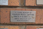 GORMAN Charles Peter 1952-1984