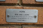 HORN Bob 1908-1980 & Laura 1914-1987