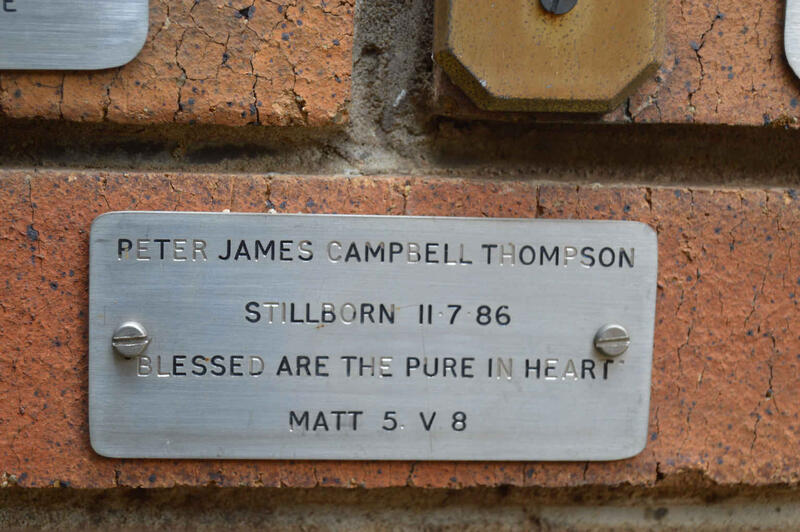 THOMPSON Peter James Campbell 1986-1986