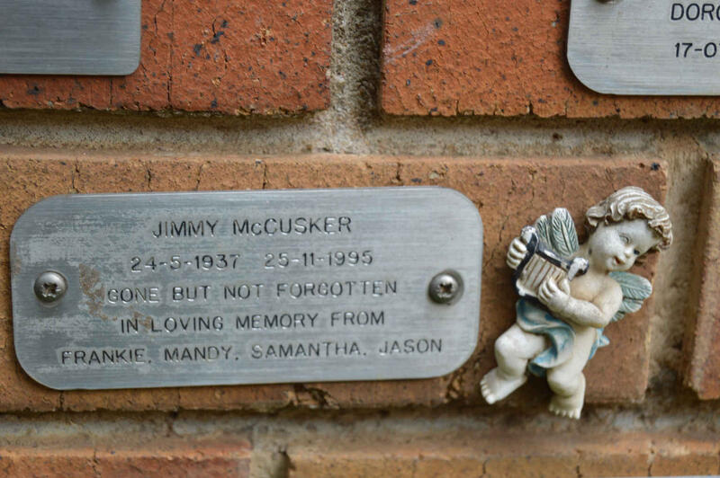 McCUSKER Jimmy 1937-1995