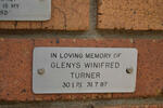 TURNER Glenys Winifred 1921-1987