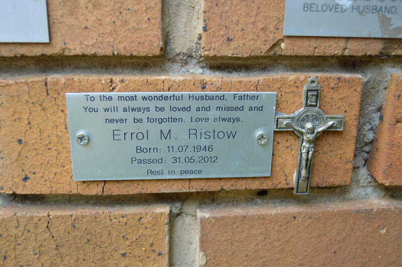 RISTOW Errol M. 1946-2012