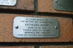 SHARP Kathleen 1923-1997