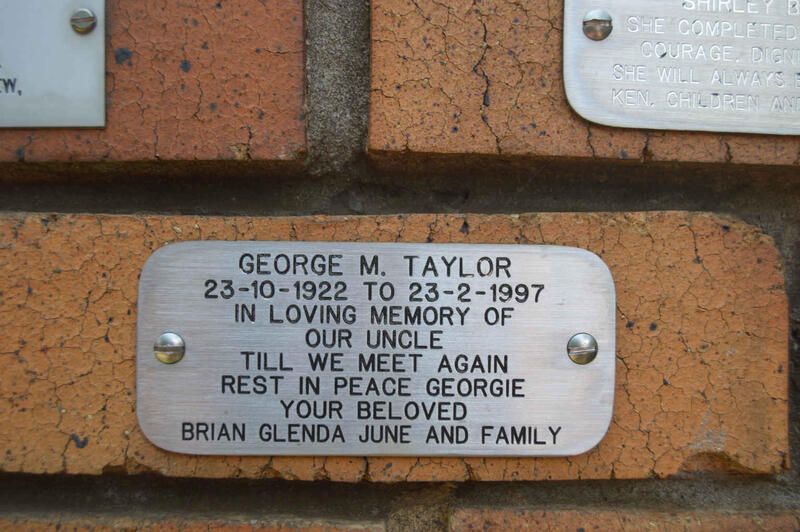TAYLOR George M. 1922-1997