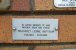 BARTRAM Margaret Lennie 1923-1999