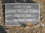 MAREE Daniel Pienaar 1884-1953
