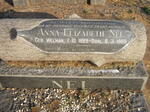 NEL Anna Elizabeth nee WELMAN 1889-1960