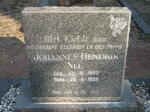 NEL Johannes Hendrik 1903-1956