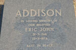ADDISON Eric John 1941-1974