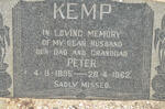 KEMP Peter 1896-1962