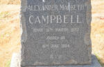 CAMPBELL Alexander Macbeth 1887-1954