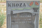 KHOZA Tina Argentina 1973-1995