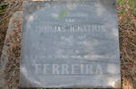 FERREIRA Thomas Ignatius 1911-1986