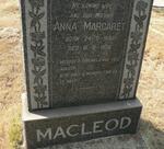 MACLEOD Anna Margaret 1892-1956