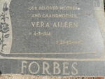 FORBES Vera Aileen 1914-1985