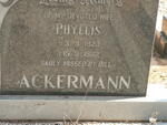 ACKERMANN Phyllis 1923-1982