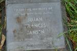 JANSEN Susan Frances 1925-1984