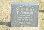 FARQUHAR Walter Hobbs 1873-1956