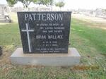 PATTERSON Brian Wallace 1941-1990