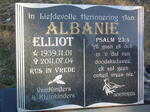 ALBANIE Elliot 1939-2011