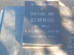 DEVENISH Gertrude May nee EMSLIE 1913-1977
