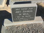 WAAL Joey Francis, de nee DE BUYS 1952-1977