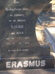 ERASMUS Louise nee KOCK 1927-1976