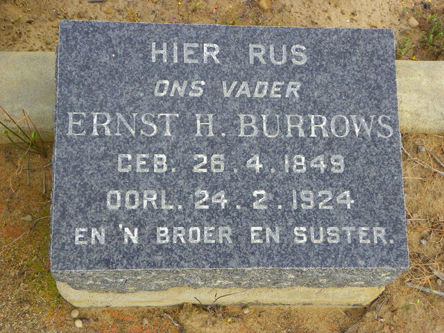 BURROWS Ernst H. 1849-1924