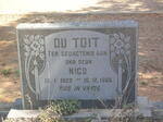 TOIT Nico, du 1929-1966